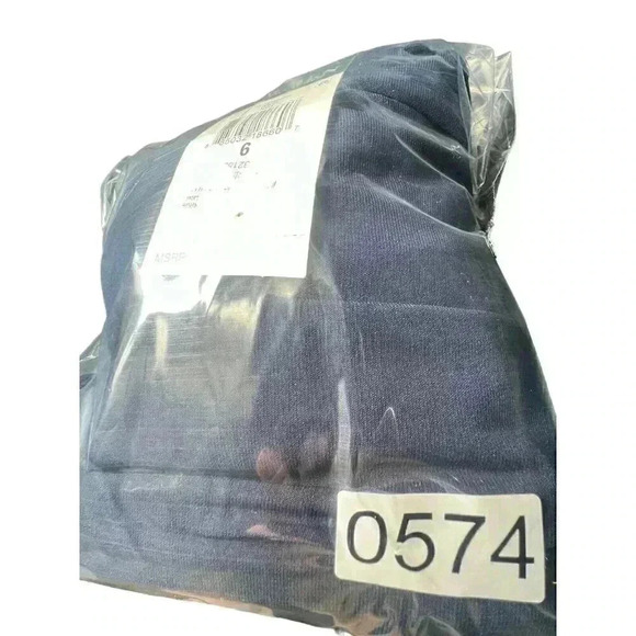 Lauren Ralph Lauren Size 6 Sheath Dress Navy Twist Front Sleeveless MSRP $135 - Picture 12 of 12